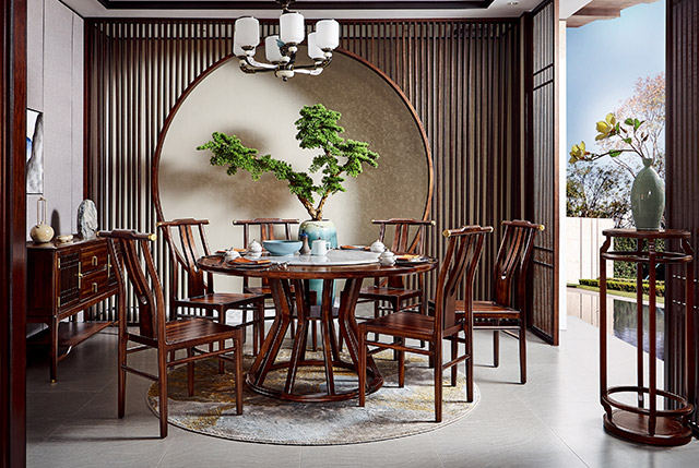 廣東新中式家具|2022春夏，被薄霧藍和豆蔻綠融化了的春天